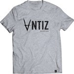 antiz tee shirt big script (heather grey)