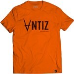 antiz tee shirt big script (orange)