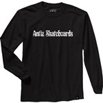 antiz tee shirt long sleeves antique (black)