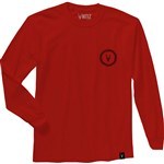 antiz tee shirt long sleeves thorn (red/black)