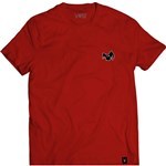 antiz tee shirt owl emb (red)