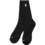 baker socks capital b (black stripes)