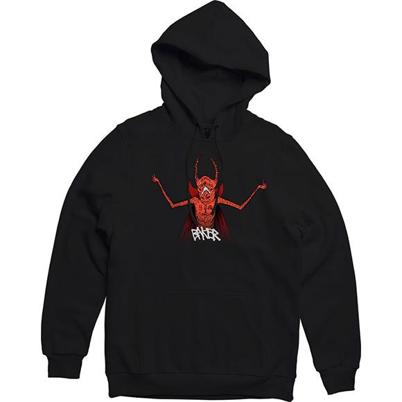 baker sweatshirt neckface hood sorcery survival (black)