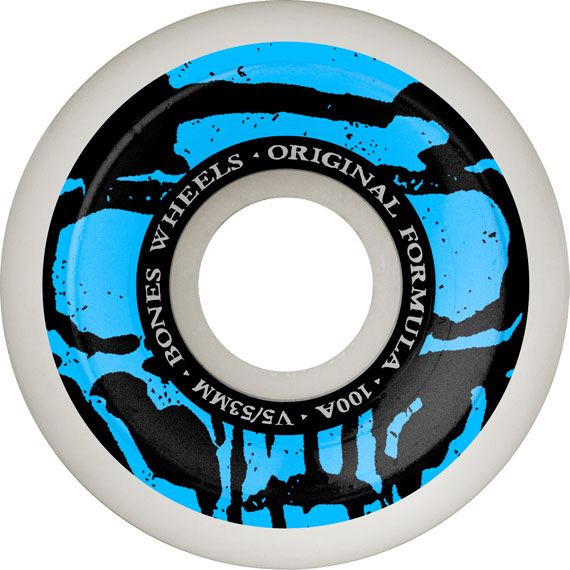 bones wheels 100's mummy skulls v5 100a 53mm