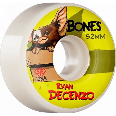 bones wheels gizzmo ryan decenzo v2 103a 52mm