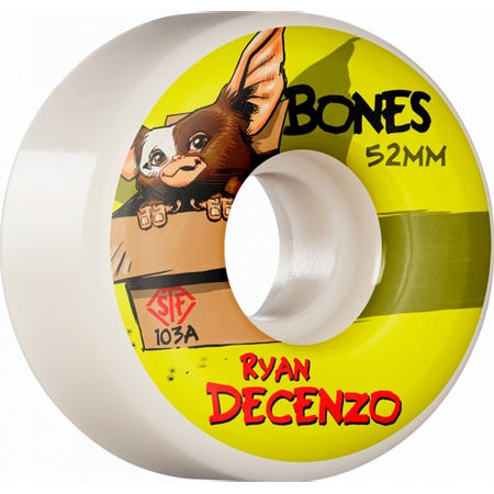 bones wheels stf gizzmo ryan decenzo v2 103a 52mm
