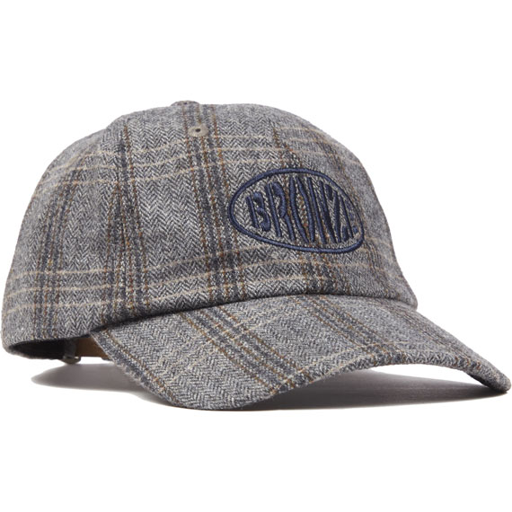 bronze 56k cap baseball polo flannel (grey)