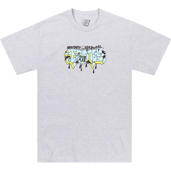 bronze 56k tee shirt heavy duty (heather grey)