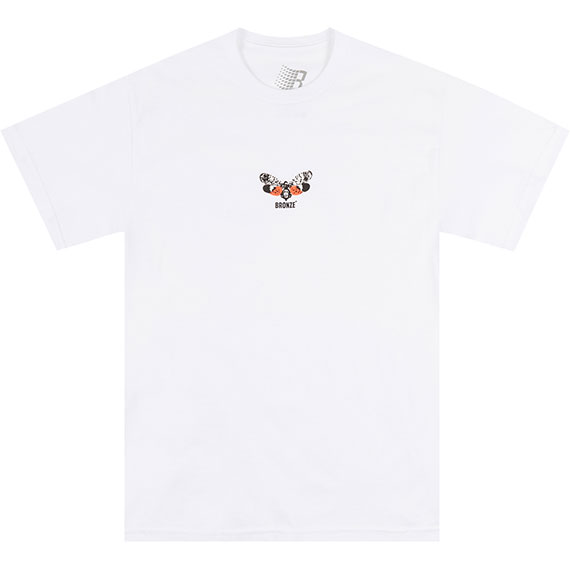 bronze 56k tee shirt lantern (white)