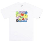 bronze 56k tee shirt love and hardware (white)