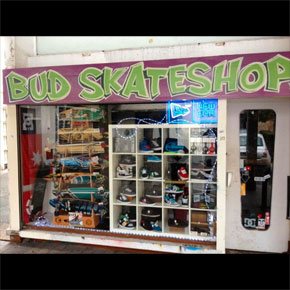 photos bud skateshop caen