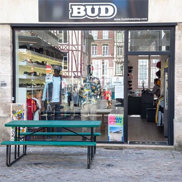 photos bud skateshop rouen