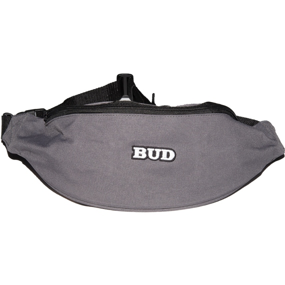 bud bag side bum banane hip og emb (silver grey)