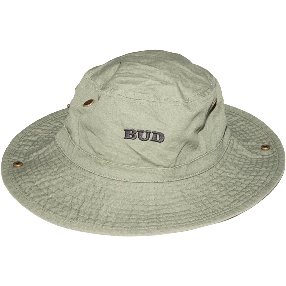 bud hat bucket bob cargo og emb (olive)