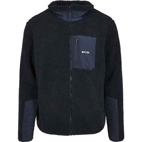 bud jacket polar sherpa og emb (dark navy)