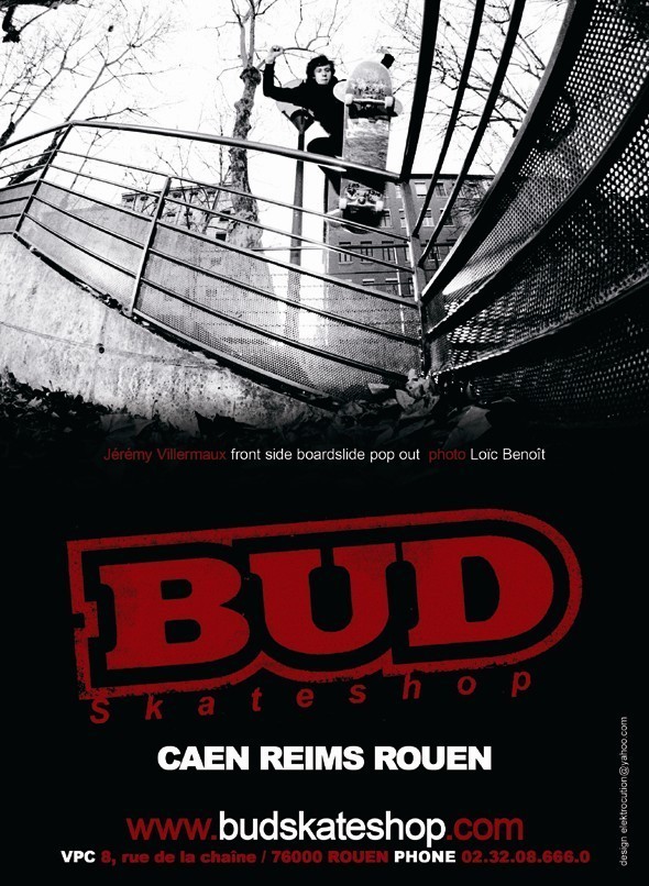 Pub BUD Jeremie Villermaux Soma #03 fevrier 2008