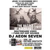 Battle Of Normandy video soiree funk hip hop DJ Aeon Seven Rouen Shari Vari jeudi 10 novembre 2011