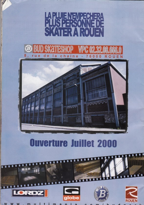 Ouverture Skatepark De Rouen juillet 2000