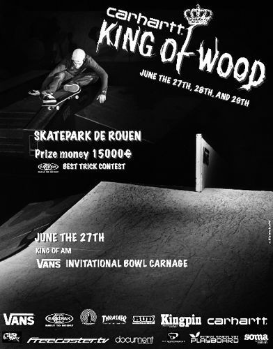 King Of Wood contest Rouen du 27 au 29 juin 2008