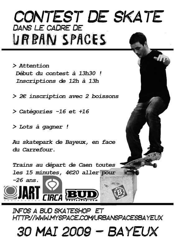 Urban Spaces contest Bayeux 30 mai 2009