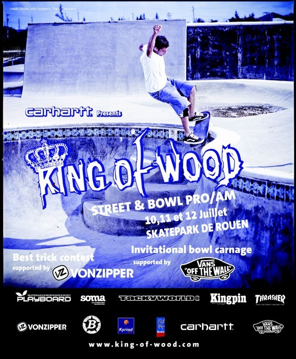 King Of Wood contest Rouen du 10 au 12 juillet 2009