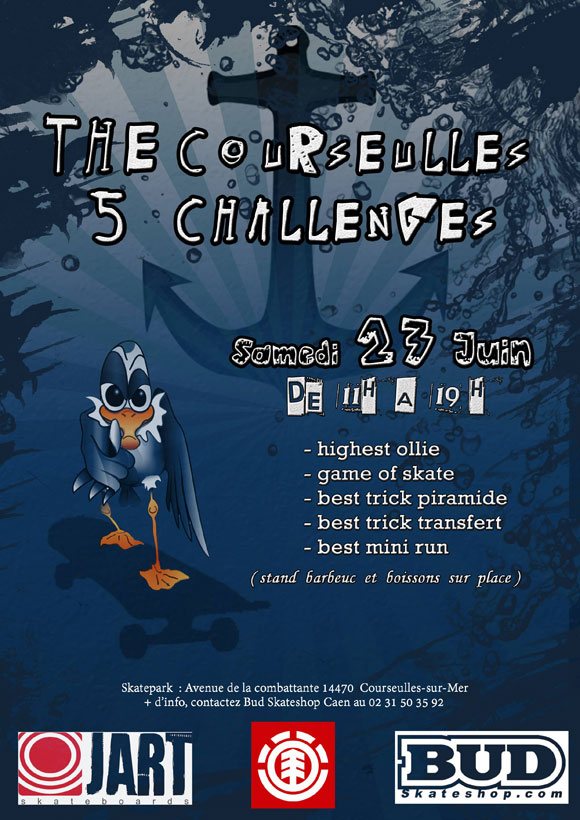 The Couseulles 5 Challenges contest Courseulles-Sur-Mer samedi 23 juin 2012