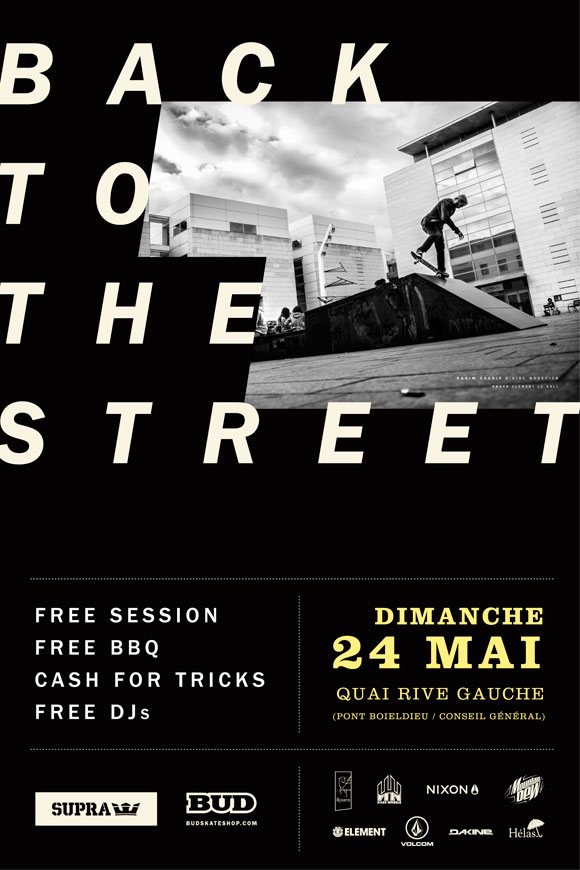 Back To The Street session Quai Bas Rive Gauche Pont Boieldieu Rouen dimanche 24 mai 2015