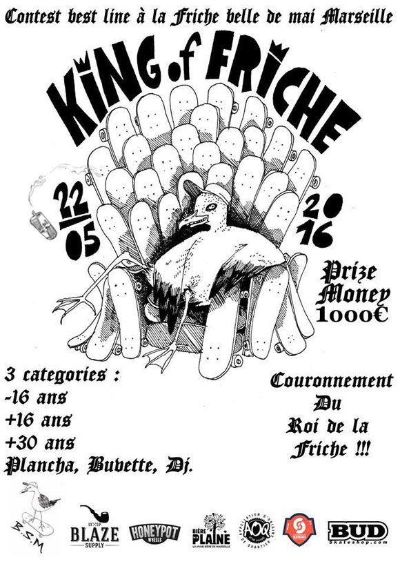 BSM contest King Of Friche Marseille dimanche 22 mai 2016