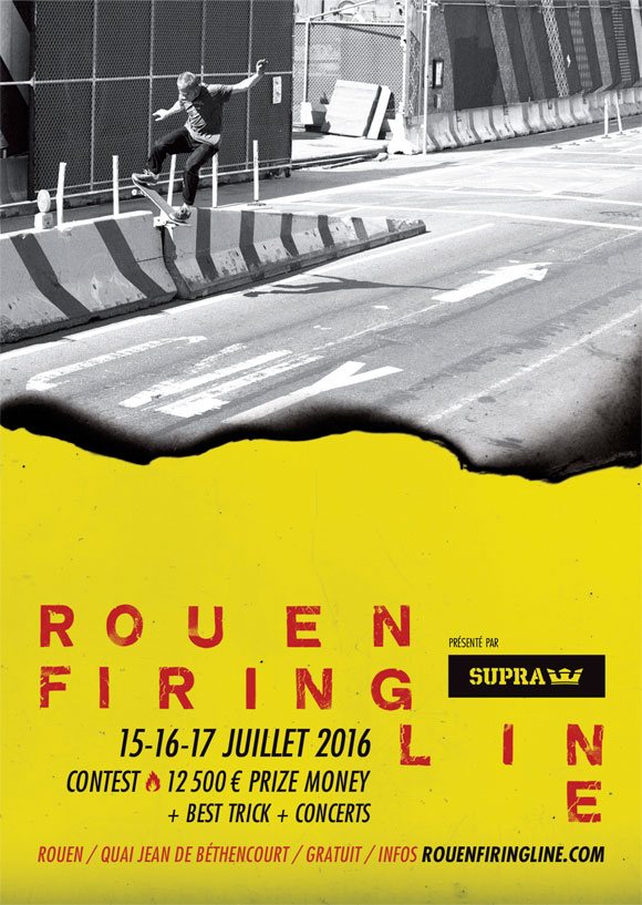 Rouen Firing Line international contest & concerts 15-16-17 juillet 2016 quai Jean De Béthencourt Rouen