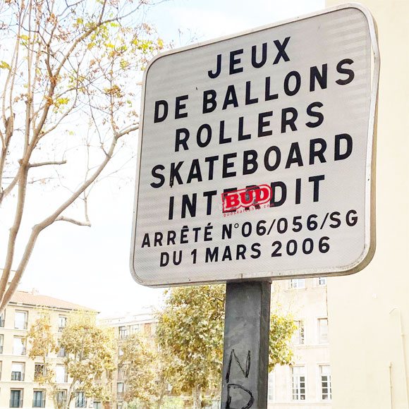 Pétition contre les arrêtés municipaux visant le skateboard sur les places publiques de Marseille