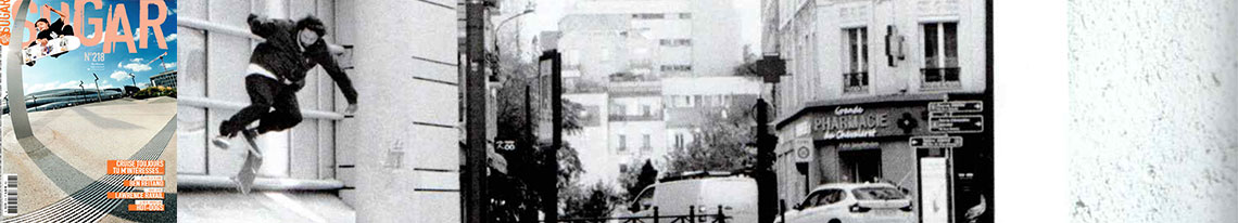 Soy Panday paru article MAGENTA SKATEBOARDS Cruise Toujours Tu M'intéresses Sugar #218 avril mai 2023