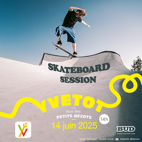 Skateboard Session Fête de la Jeunesse Skatepark d'Yvetot (76 proximité de Rouen) samedi 14 juin 2025