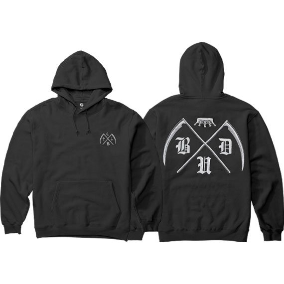 bud sweatshirt hood occult (black)