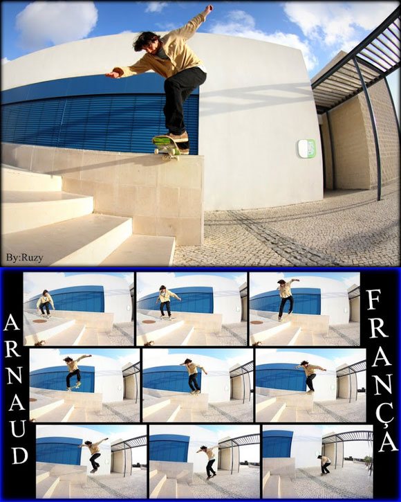 Arnaud Sliman backside tailslide