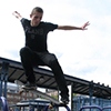 Pierre Vanel backside crooked grind Place Saint Marc Rouen