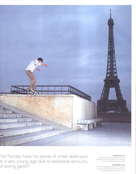 Soy Panday paru Sidewalk 2005