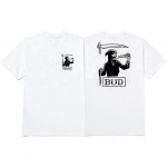 bud tee shirt dlx todd francis sketchy (white)