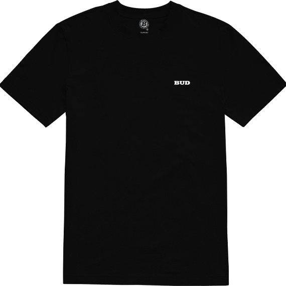 bud tee shirt og emb (black)