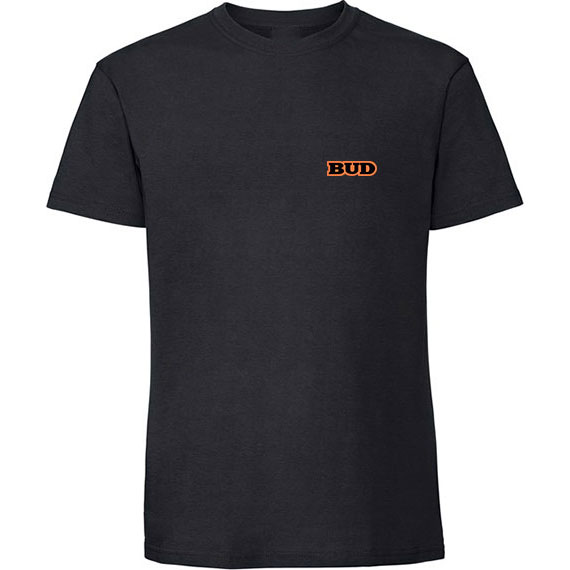 bud tee shirt og emb (black/orange)