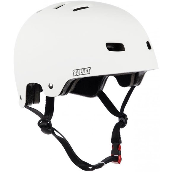 bullet helmet adult (white matt)