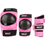 bullet protections kids junior set (pink)