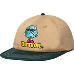 butter goods cap 6 panel blindfold (brown)