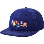 butter goods cap 6 panel lottery (navy)