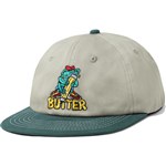 butter goods cap 6 panel martian (khaki/forest)
