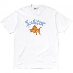 butter goods tee shirt goldfish (white)