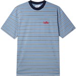 butter goods tee shirt hyde stripe (slate)