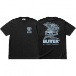 butter goods tee shirt terrain (black)
