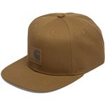 Carhartt WIP cap snapback logo (hamilton brown)