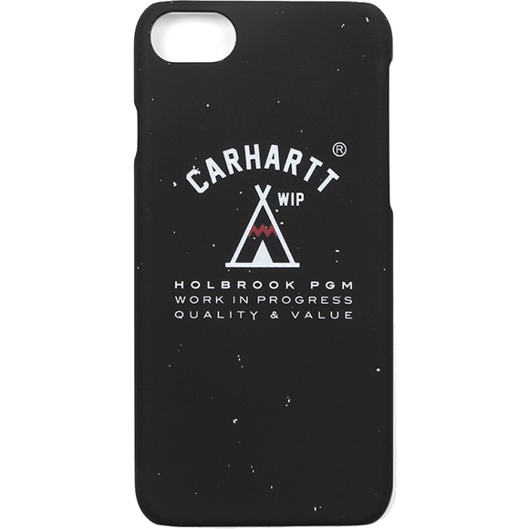 Carhartt WIP iphone case holbrook (black/off white/red) 7