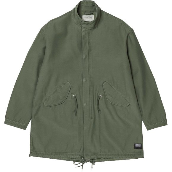 Carhartt WIP jacket girls parka jaks (dollar green stone washed)